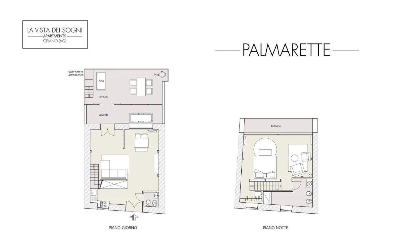 LaVistaDeiSogni Palmarette Celano Eksteriør billede